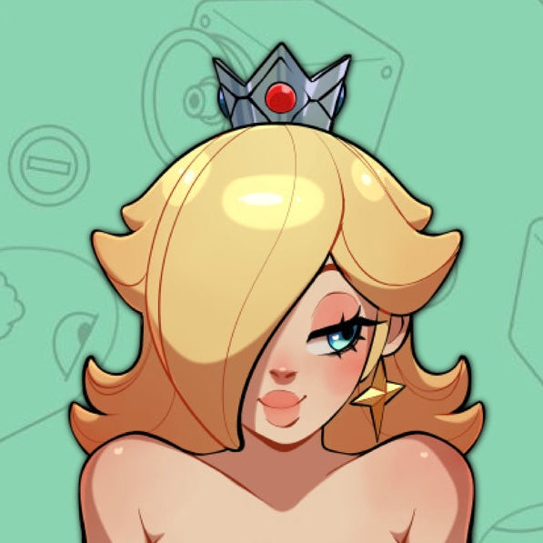 Game Princesses: Wave 1 Stickers In Hands