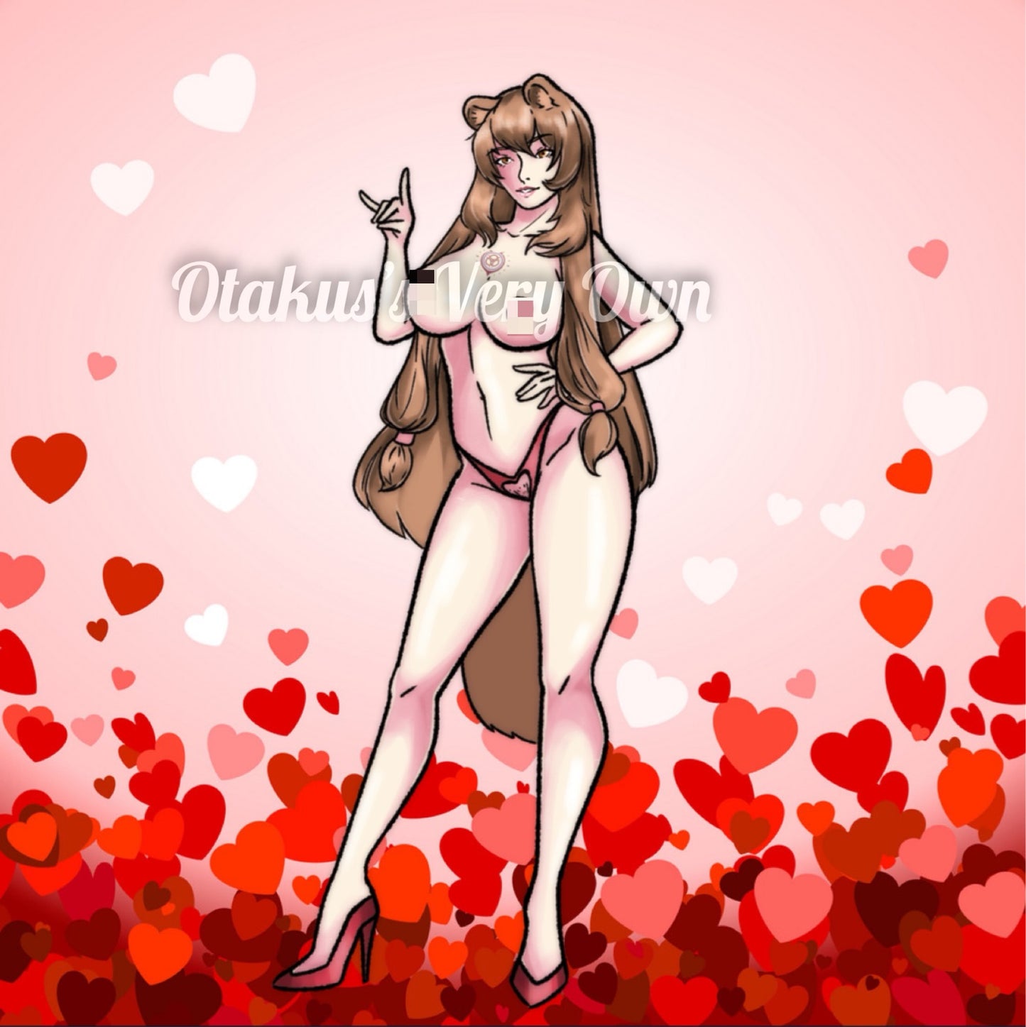 Raphtalia Valentine's Sticker