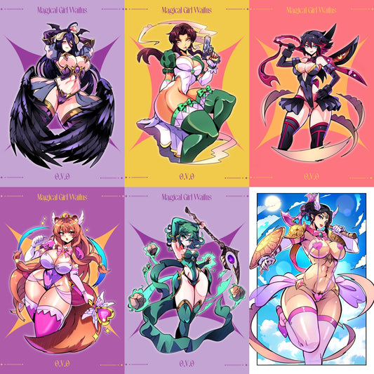 Magical Girl May – Complete Waifu Pin Bundle