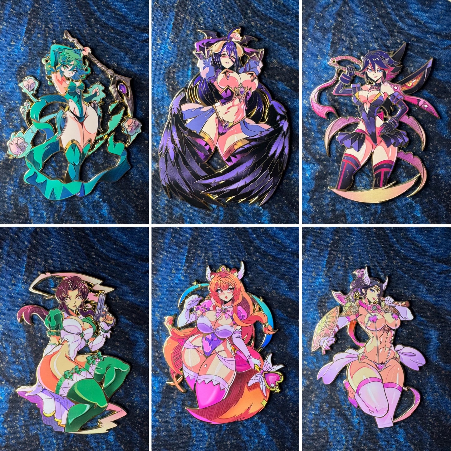Magical Girl May – Complete Waifu Pin Bundle