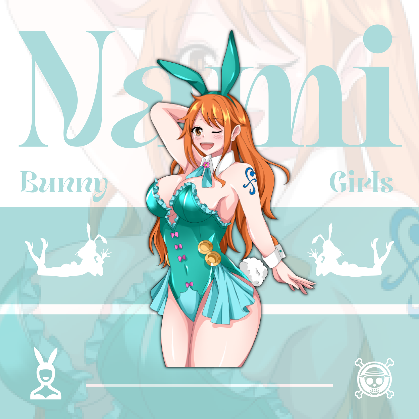 Nami Bunny Girl Sticker