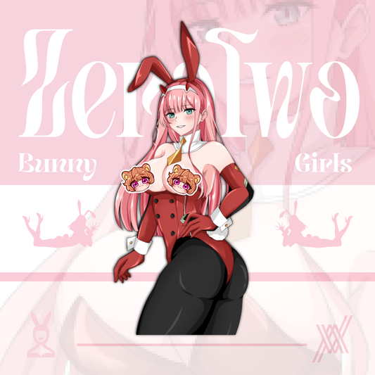 ZeroTwo Bunny Girl Sticker