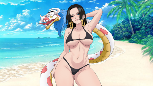 One Piece Beach Babe - Boa Handcock