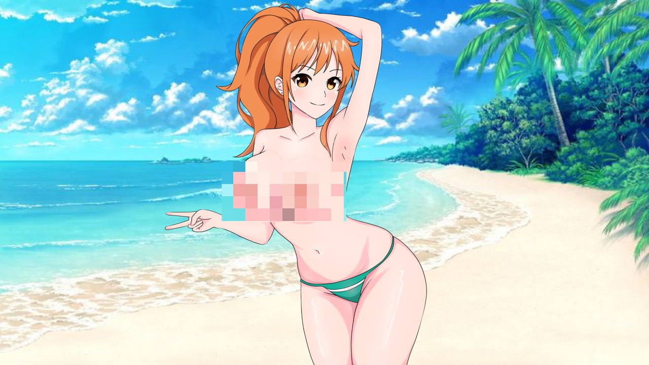 One Piece Beach Babe Pin - Nami
