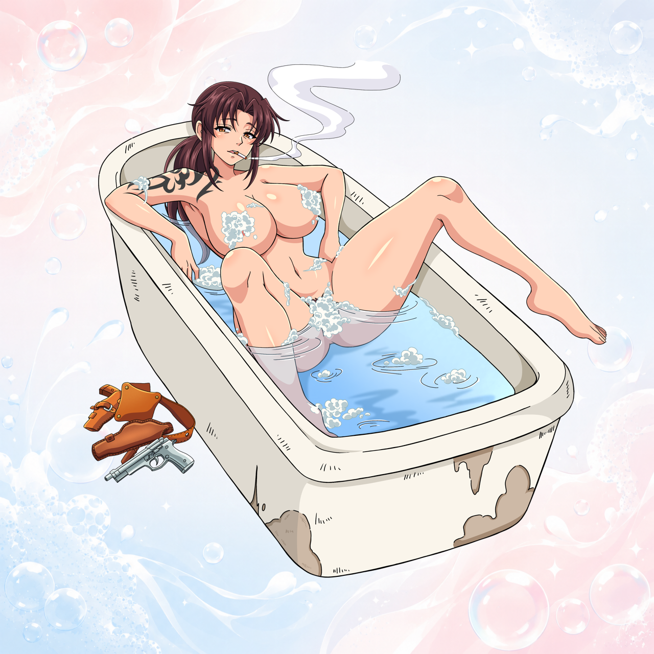 Bath Time Collection 5" Vinyl Decals