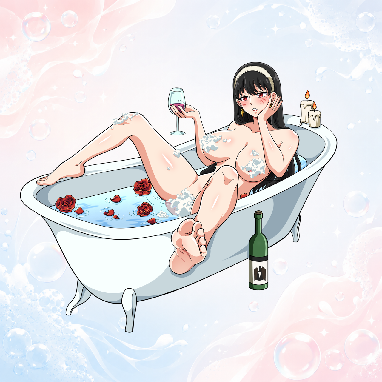 Bath Time Collection 5" Vinyl Decals