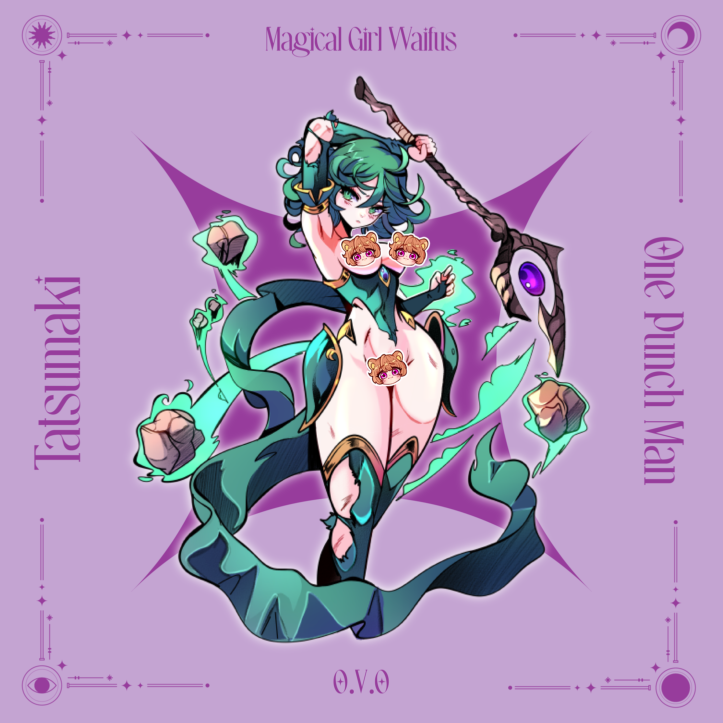 Magical Girl Tatsumaki – Sticker