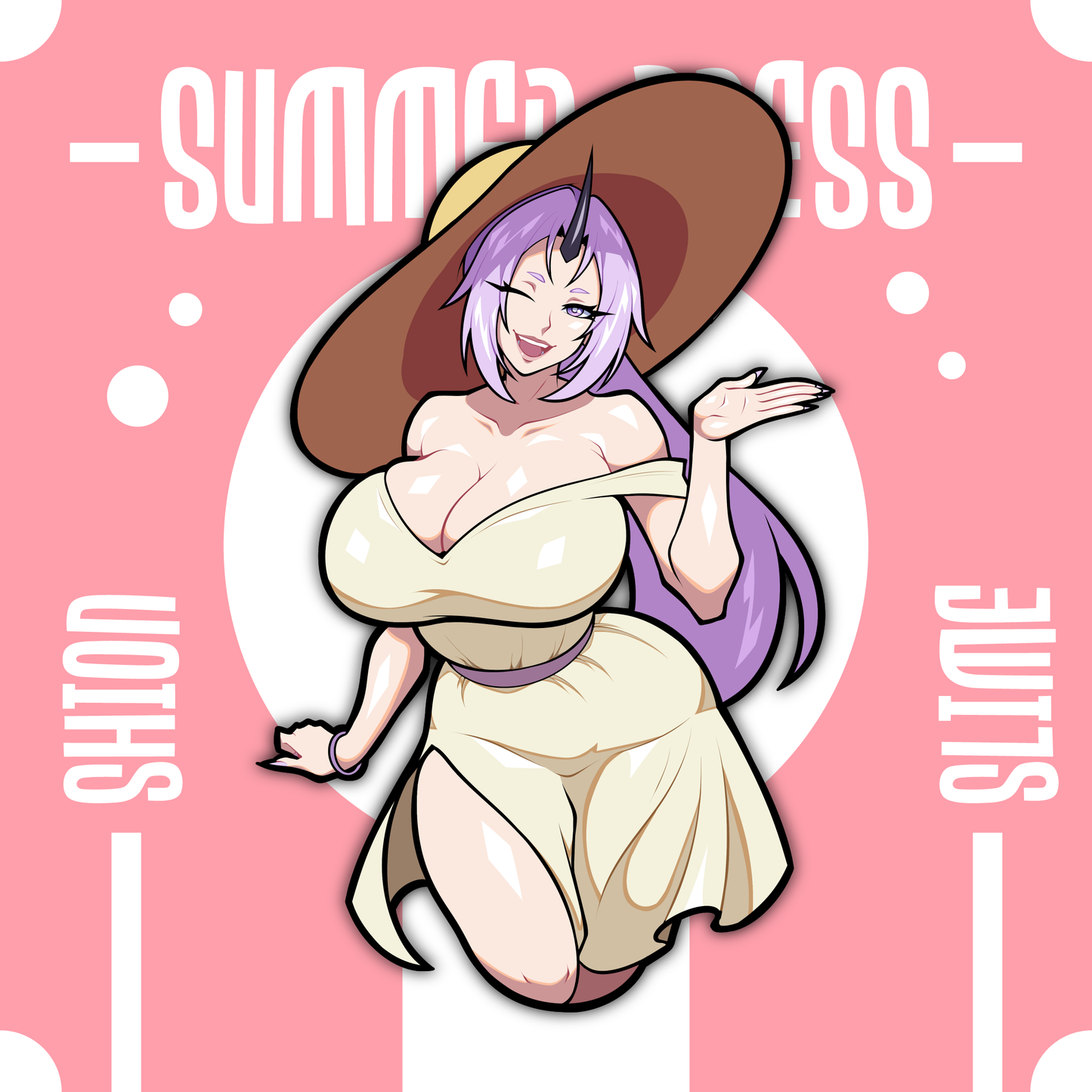 ✨ Sundress Series – Shion (5” Sticker)