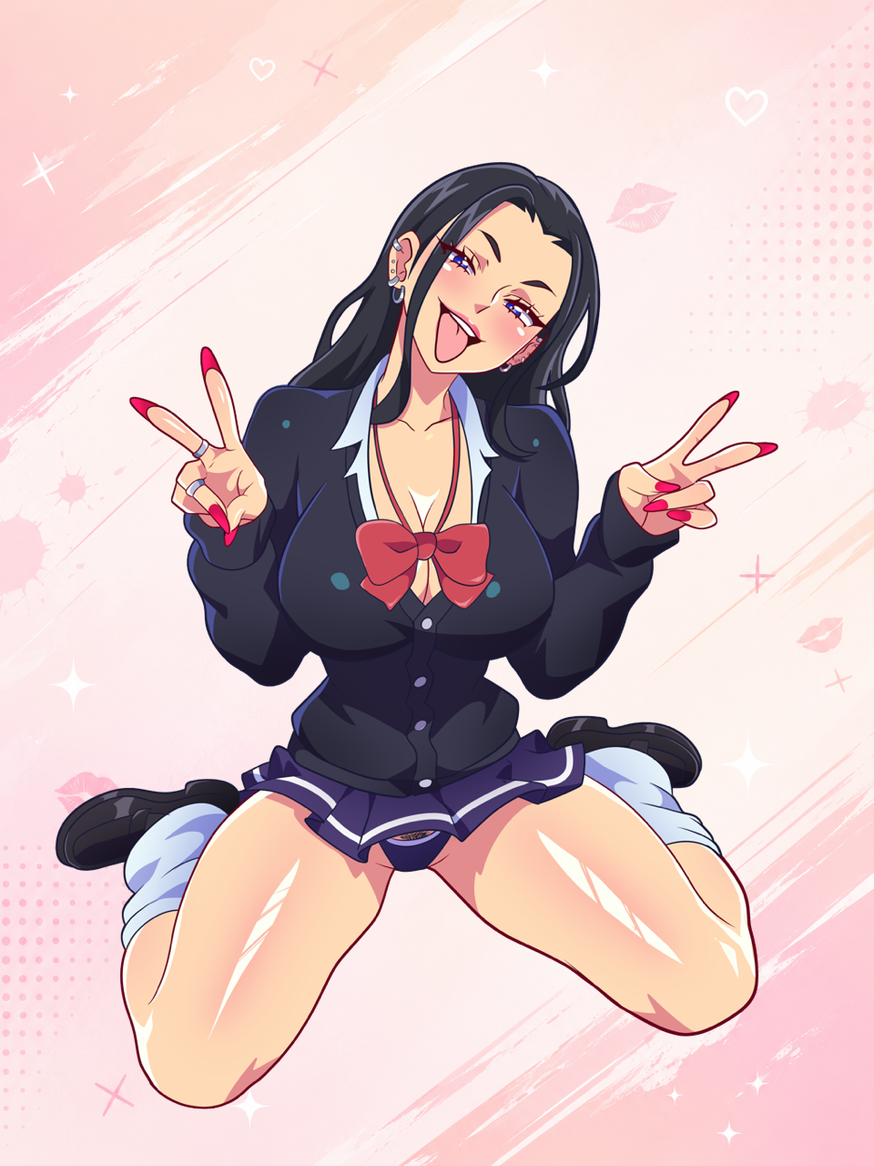 Gal One Piece Girls 5" Stickers