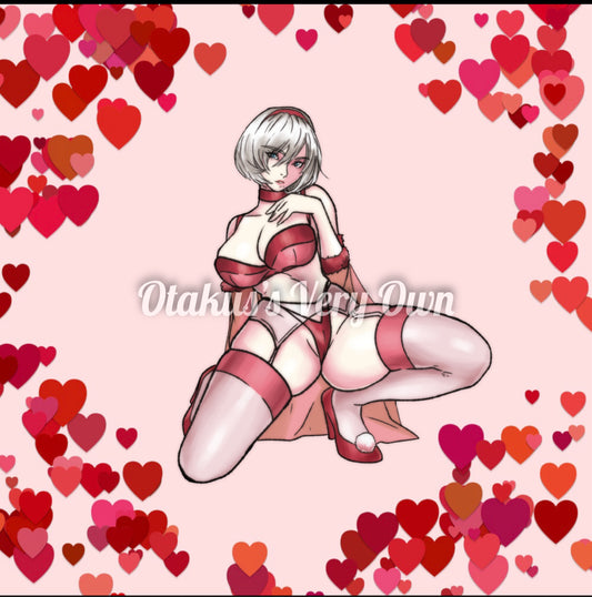 2B Valentine's Sticker