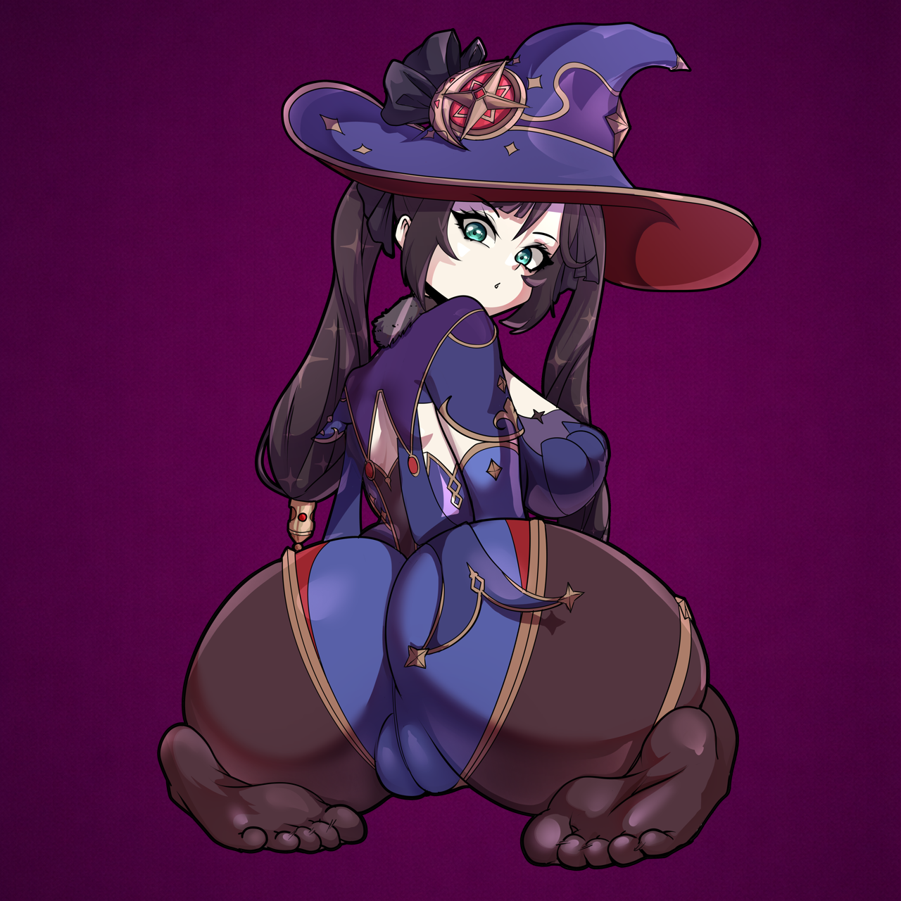 Cheeky Waifu Vinyl 5" Stickers